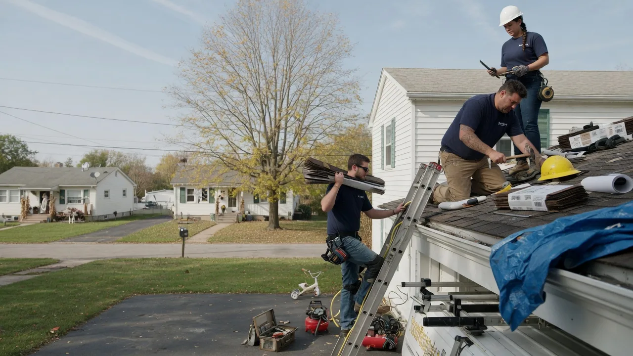 Local Roofing Contractors in Fairbanks, IN near me